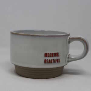 Hearth & Hand Magnolia "Morning Beautiful" Coffee Mug Cup Joanna Gaines